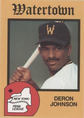 1988 Bill Pucko Watertown Pirates - Deron Johnson #20