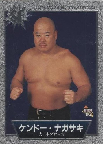 1997 BBM Pro Wrestling Sparkling Fighters - Kendo Nagasaki #SF 89