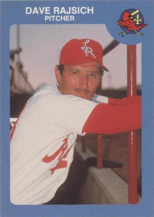 1986 Louisville Redbirds - Dave Rajsich #25