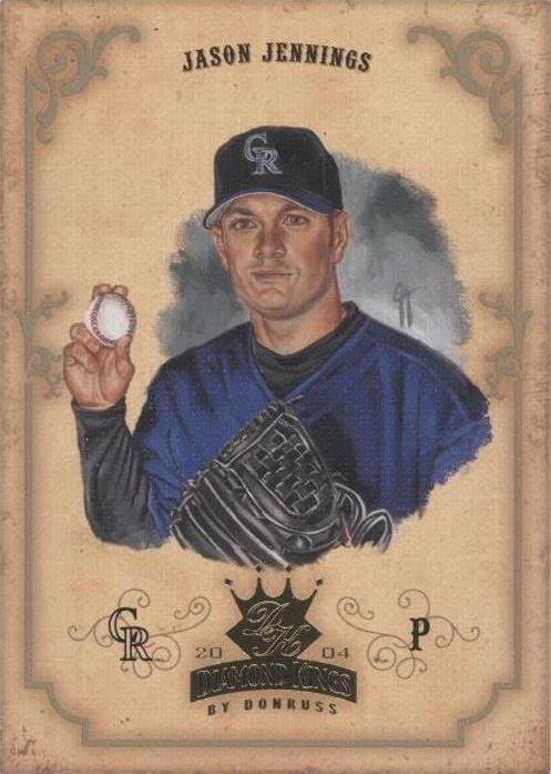 Donruss Diamond Kings 2004 - Jason Jennings #54