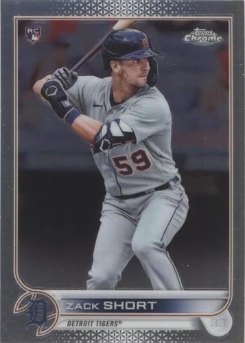 2022 Topps Chrome - Zack Short #86