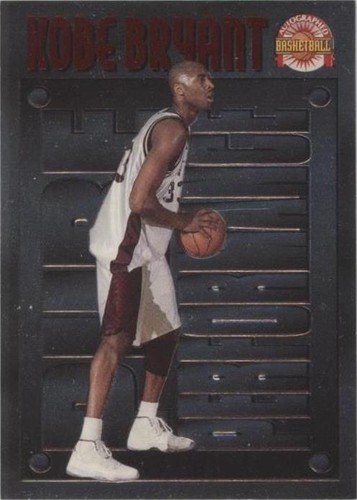 1996-97 Score Board Autographed Basketball - Kobe Bryant #PP14