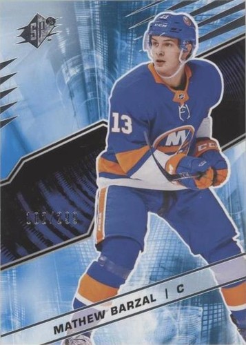 2018-19 SPx - Mathew Barzal #17