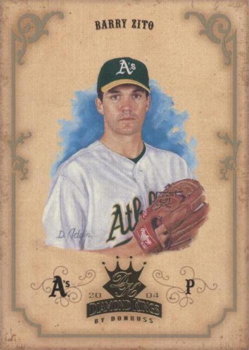 2004 Donruss Diamond Kings - Barry Zito #16