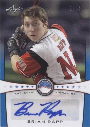 2013 Leaf Power Showcase - Brian Rapp #PSA-BR2