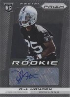 2013 Panini Prizm D.J. Hayden #219