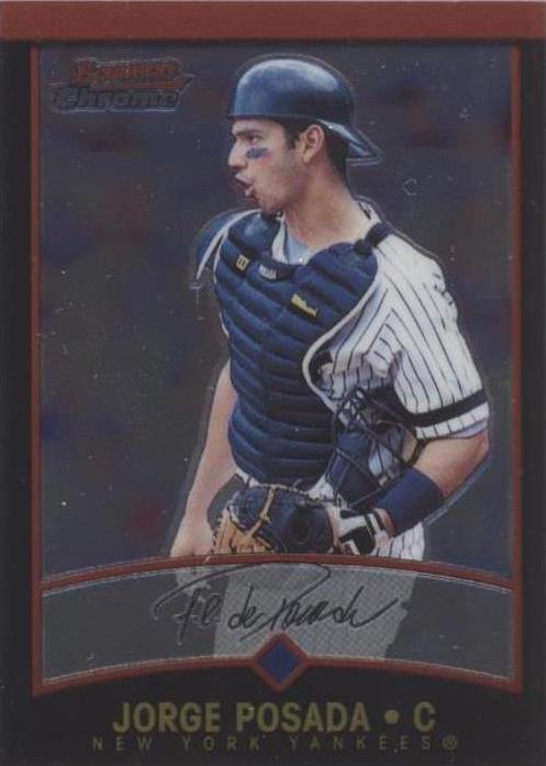 Bowman Chrome 2001 - Jorge Posada #40