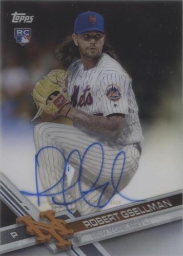 2017 Topps Clearly Authentic Autographs - Robert Gsellman #CAAU-RGS