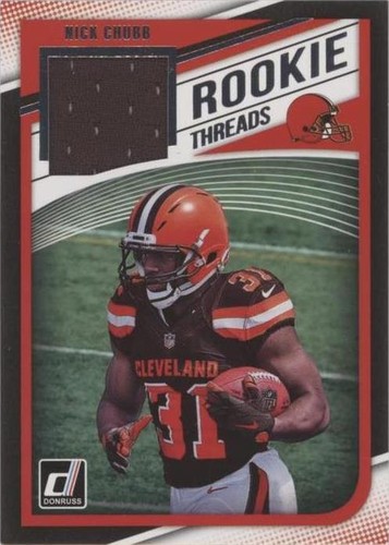 2018 Panini Donruss Nick Chubb #8