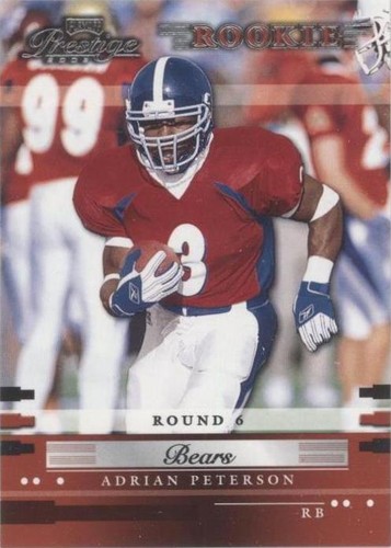 2002 Playoff Prestige Adrian Peterson #203