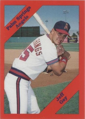 1989 Cal League California League - Jeffrey Gay #34