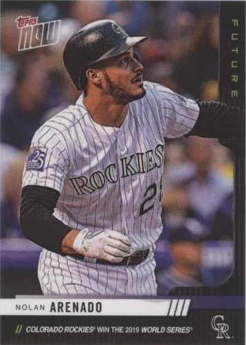 2019 Topps Now - Nolan Arenado #25