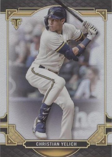 2022 Topps Triple Threads - Christian Yelich #19