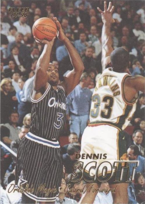 Fleer 1997-98 - Dennis Scott #193