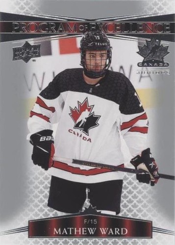2022 Upper Deck Team Canada Juniors - Mathew Ward #140