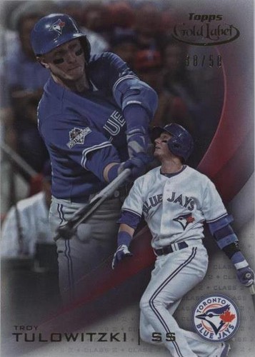 2016 Topps Gold Label - Troy Tulowitzki #12