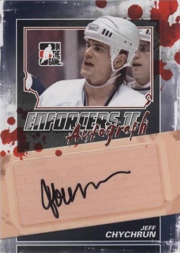 2013-14 In the Game Enforcers II - Jeff Chychrun #A-JCH