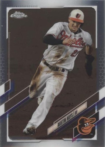 2021 Topps Chrome - Austin Hays #143