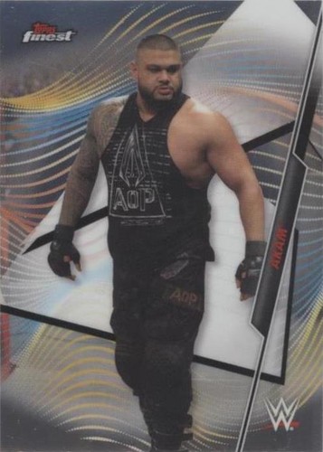 2020 Topps Finest WWE - Akam #2