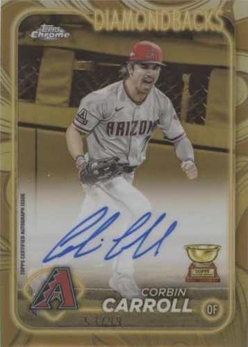 2024 Topps Gilded Collection - Corbin Carroll #CGA-CCA