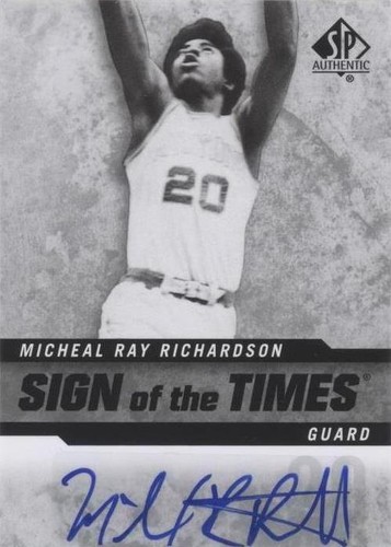 2014-15 SP Authentic - Micheal Ray Richardson #SOT-MR