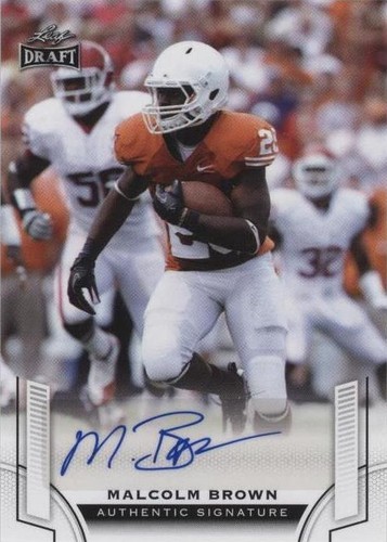 2015 Leaf Draft Malcolm Brown #BA-MB1