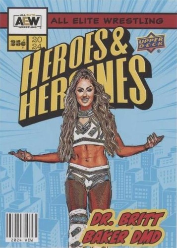 2024 Upper Deck AEW All Elite Wrestling - Britt Baker #AHH-18