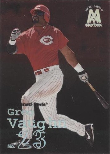 1999 Skybox Molten Metal - Greg Vaughn #37