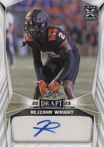 2023 Leaf Draft Rejzohn Wright #BA-RW1