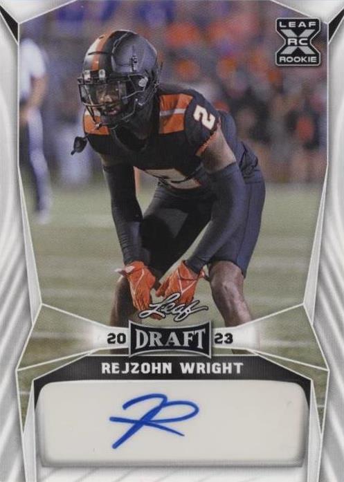 2023 Leaf Draft Rejzohn Wright #BA-RW1