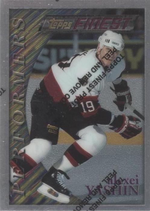 1995-96 Topps Finest - Alexei Yashin #151