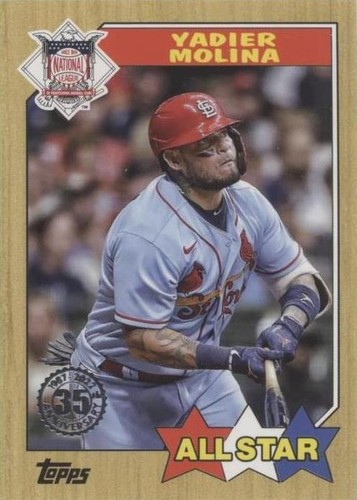 2022 Topps Series 2 - Yadier Molina #87AS-15