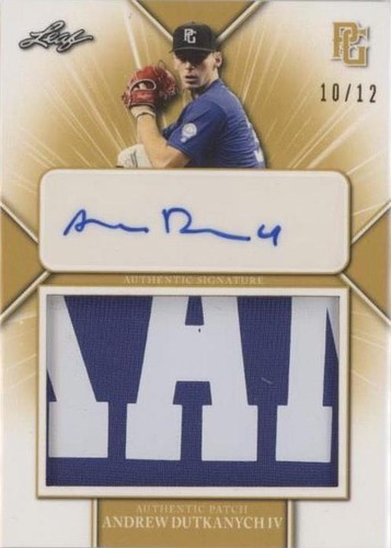 2021 Leaf Perfect Game National Showcase - Andrew Dutkanych #PA-AD4
