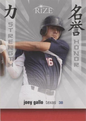 2012 Leaf Rize Draft - Joey Gallo #SH-7