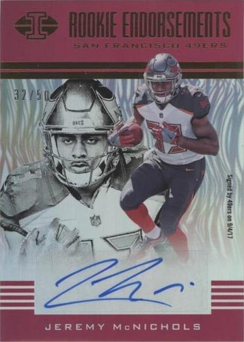 2017 Panini Illusions Jeremy McNichols #RE-JM