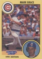 1991 Starting Lineup Cards - Mark Grace #17