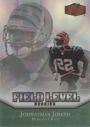 2006 Flair Showcase Johnathan Joseph #191