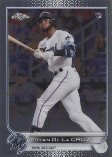 2022 Topps Chrome - Bryan De La Cruz #216