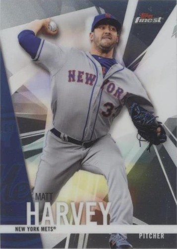 2017 Topps Finest - Matt Harvey #84