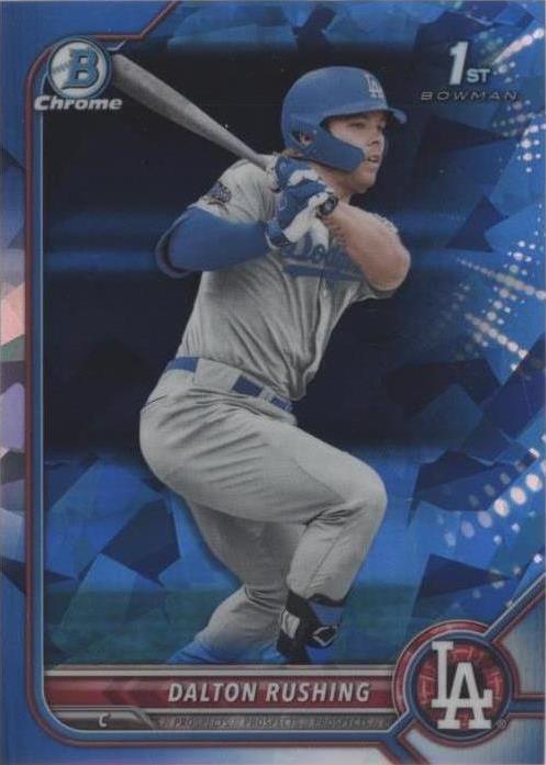 2022 Bowman Chrome Draft Sapphire Edition - Dalton Rushing #BDC-84