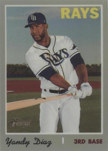 2019 Topps Heritage High Number - Yandy Diaz #THC-636
