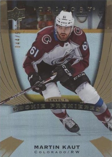 2020-21 Upper Deck Trilogy - Martin Kaut #71