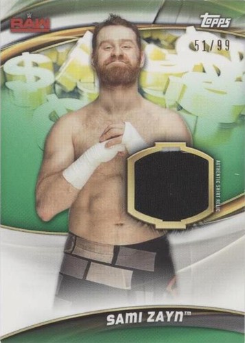 2019 Topps WWE Money in the Bank - Sami Zayn #SR-SZ