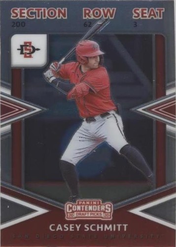 2020 Panini Elite Extra Edition - Casey Schmitt #CT-CS