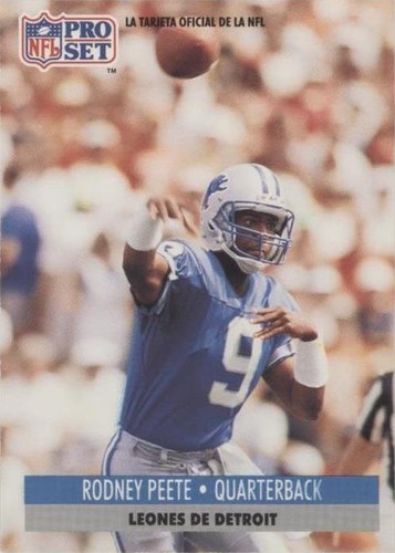 1991 Pro Set Spanish Rodney Peete #70