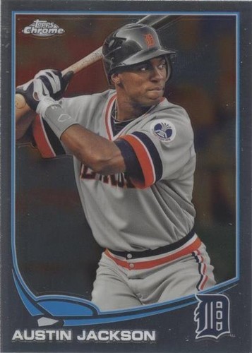 2013 Topps Chrome - Austin Jackson #95