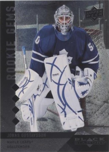 2009-10 Upper Deck Black Diamond - Jonas Gustavsson #216