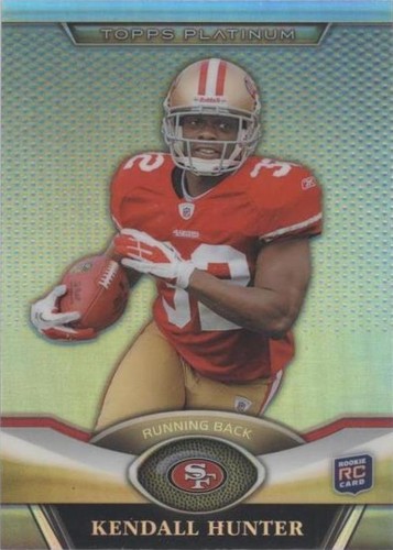 2011 Topps Platinum Kendall Hunter #139