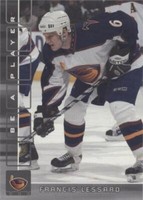 2001-02 In the Game Be A Player Memorabilia - Francis Lessard #420