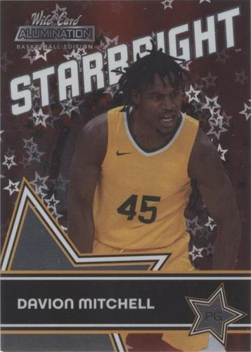 2021-22 Wild Card Alumination - Davion Mitchell #SB-3